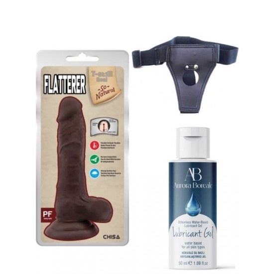 Belden Bağlamalı Kayganlaştırıcı Set Flatterer Kıkırdaklı Gerçekçi Dildo Belden Bağlamalı Kayganlaştırıcı Set Flatterer Kıkırdaklı Gerçekçi Dildo