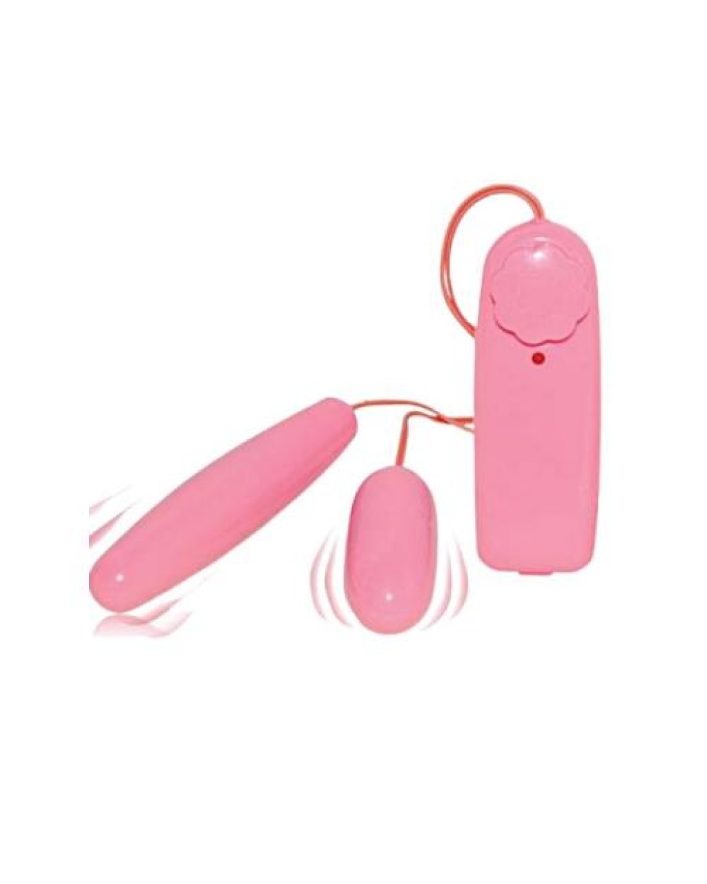 Çiftli Pembe Kumandalı Yumurta Vibratör