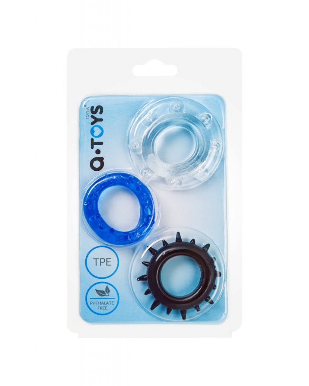 A-Toys by TOYFA Penis Halka Seti, TPE, muhtelif, Ø 3 cm