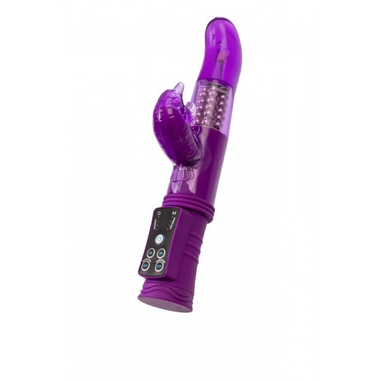 Klitoral Uyarıcı Vibratör, TPR, Mor, 22,5 cm Klitoral Uyarıcı Vibratör, TPR, Mor, 22,5 cm