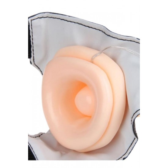 Kumandalı Titreşimli Strap-On Dildo – Ayarlanabilir Kemerli Giyilebilir Dildo Seti