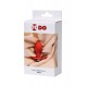 Glam anal vibratörü,silikon,kırmızı,9,7 cm,4 cm Glam anal vibratörü,silikon,kırmızı,9,7 cm,4 cm