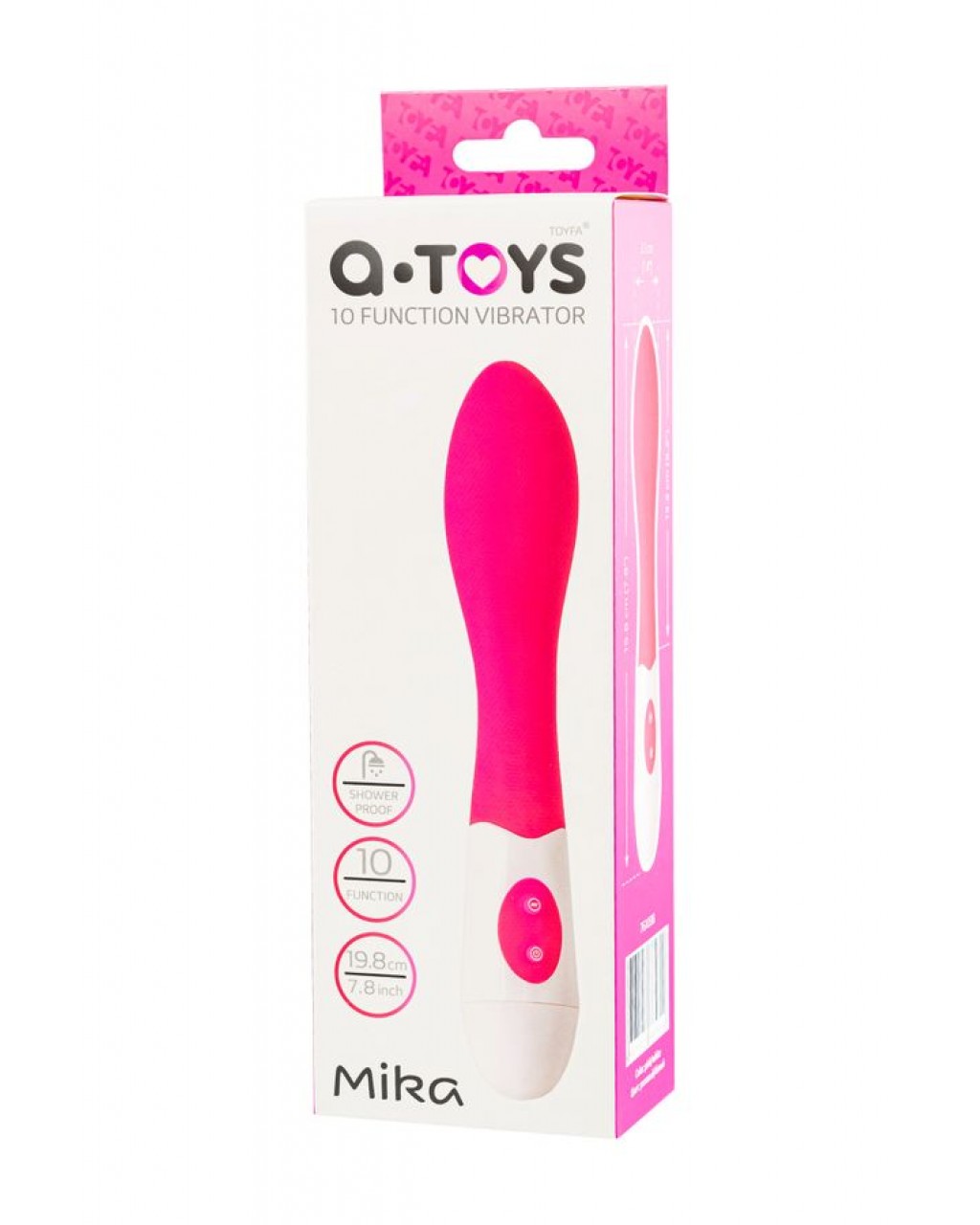 Vibratör Pembe, 19,8 cm