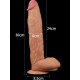 LoveToy Büyük Boy Realistik Gerçekci Dildo 30x6cm