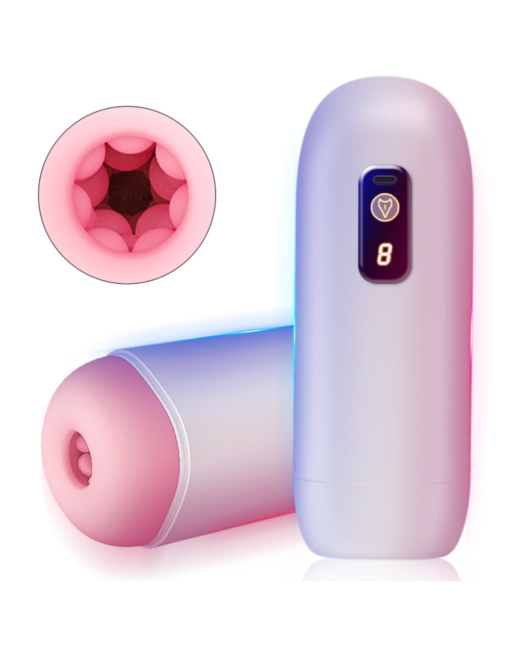 M70 Şarjlı Harekete Duyarlı İnleme Sesli Titreşimli Ultra Gerçekçi Suni Vajina Otomatik Mastürbatör