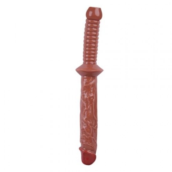 Noctis 32cm Kahverengi Realistik Kılıç Dildo