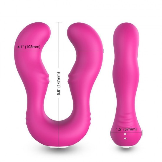 SERAPH Strapless Çift Taraflı G Spot Çatal Vibratör