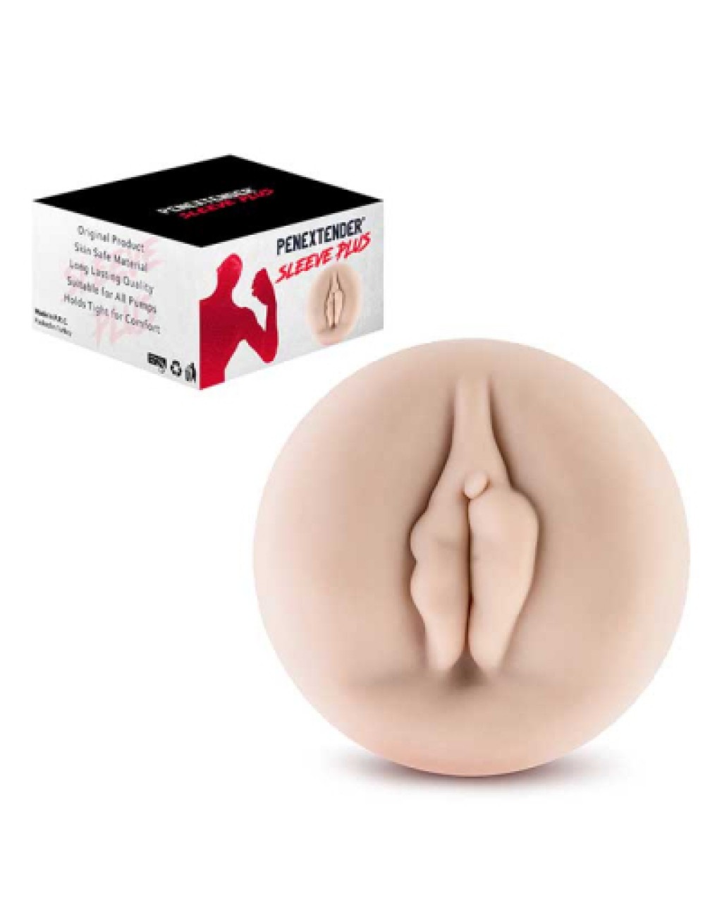 Sleeve Plus Penis Pompası Vajina Başlık