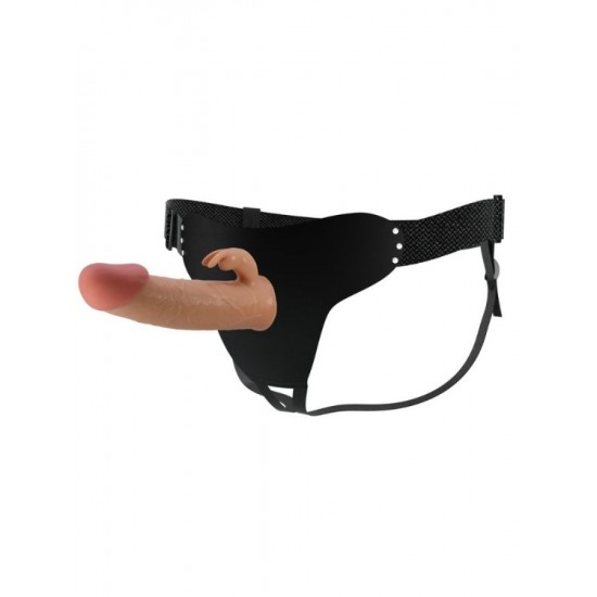 5cm Dolgulu Realistik İçi Boş Protez Strapon Belden Bağlamalı