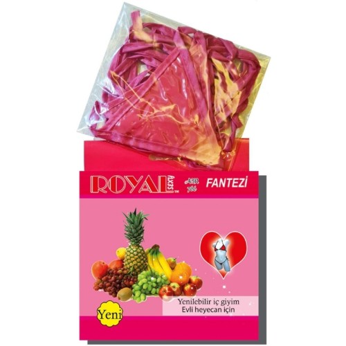 Yenilebilir Tanga Sütyen Karışık Meyve Aromalı