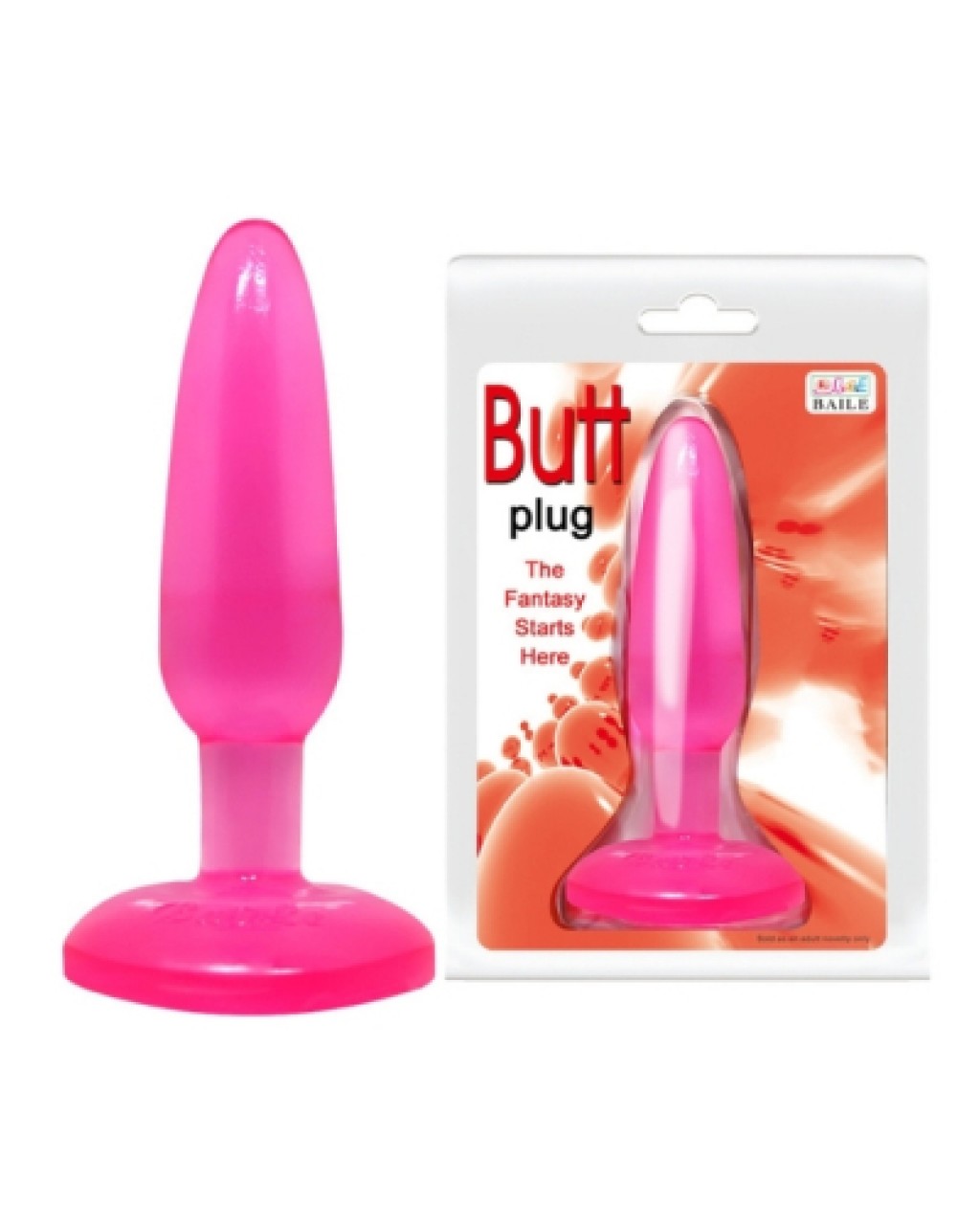 Pembe Butt Plug Anal Tıkaç