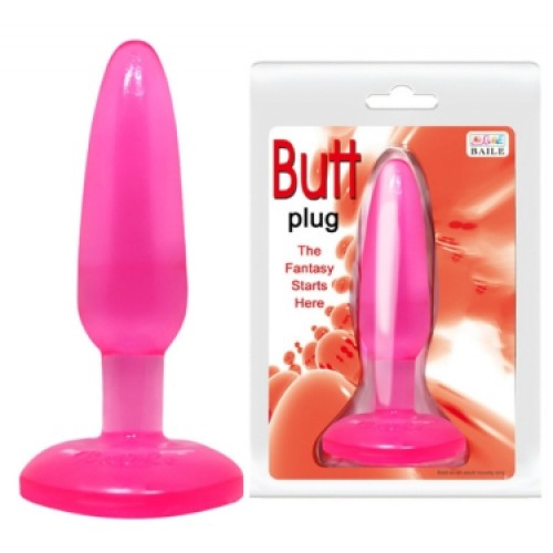 Pembe Butt Plug Anal Tıkaç