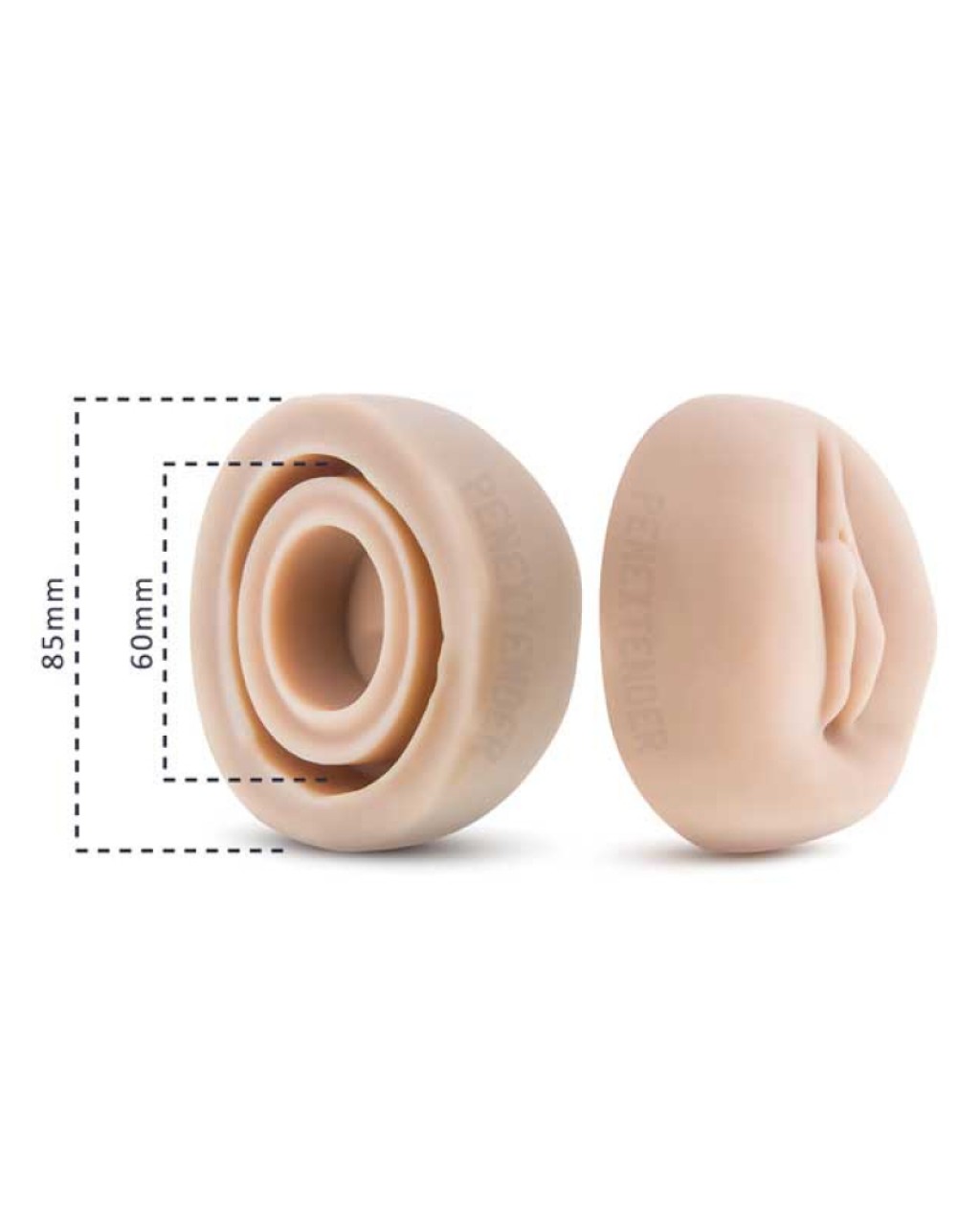 Sleeve Plus Penis Pompası Vajina Başlık