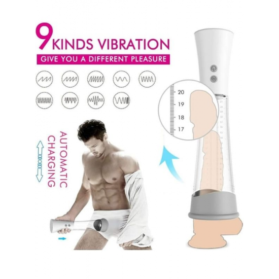 Penis Pompası ve Elektrikli Vajina Mastürbatörü