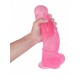 28cm Uzunluk 6,5cm Kalınlık Pembe Realistik Dildo