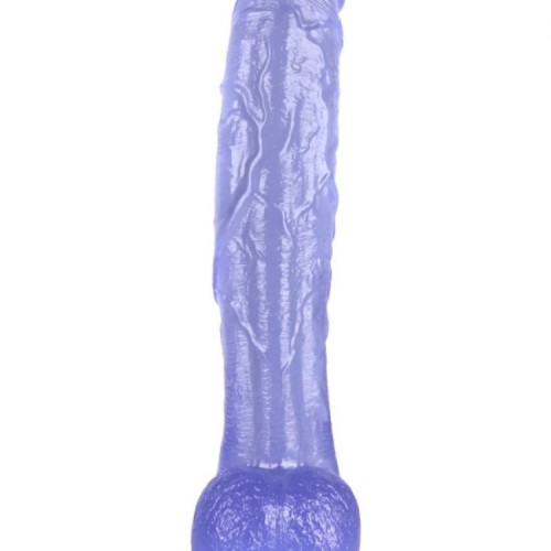 31,5cm Uzunluk 5,5cm kalınlık mavi Realistik Dildo