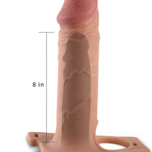 Rodeo Hollow Big Strapon Set 8.5 inç