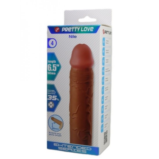 Nile Gerçek Hissiyatlı Uzatıcı Penis Kılıfı