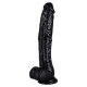 31,5cm Siyah Realistik Dildo