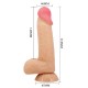 8.1 İnç Kıkırdak Yapılı Gerçek Deri Yapılı Dildo