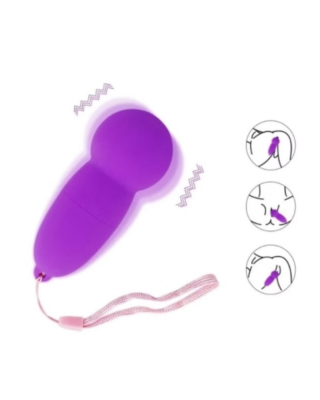 Mini Vibratör – Su Geçirmez Medikal Silikon