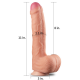 11 İnç Dual Layer Platinum Silicone Cock