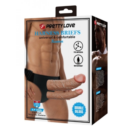 4cm Dolgulu Realistik İçi Boş Çatal Protez Strapon Belden Bağlamalı 4cm Dolgulu Realistik İçi Boş Çatal Protez Strapon Belden Bağlamalı