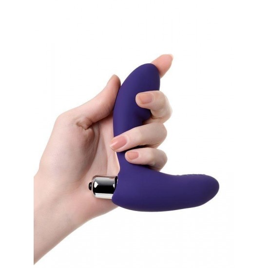 Bruman prostat stimülatörü silikon mor 12 cm