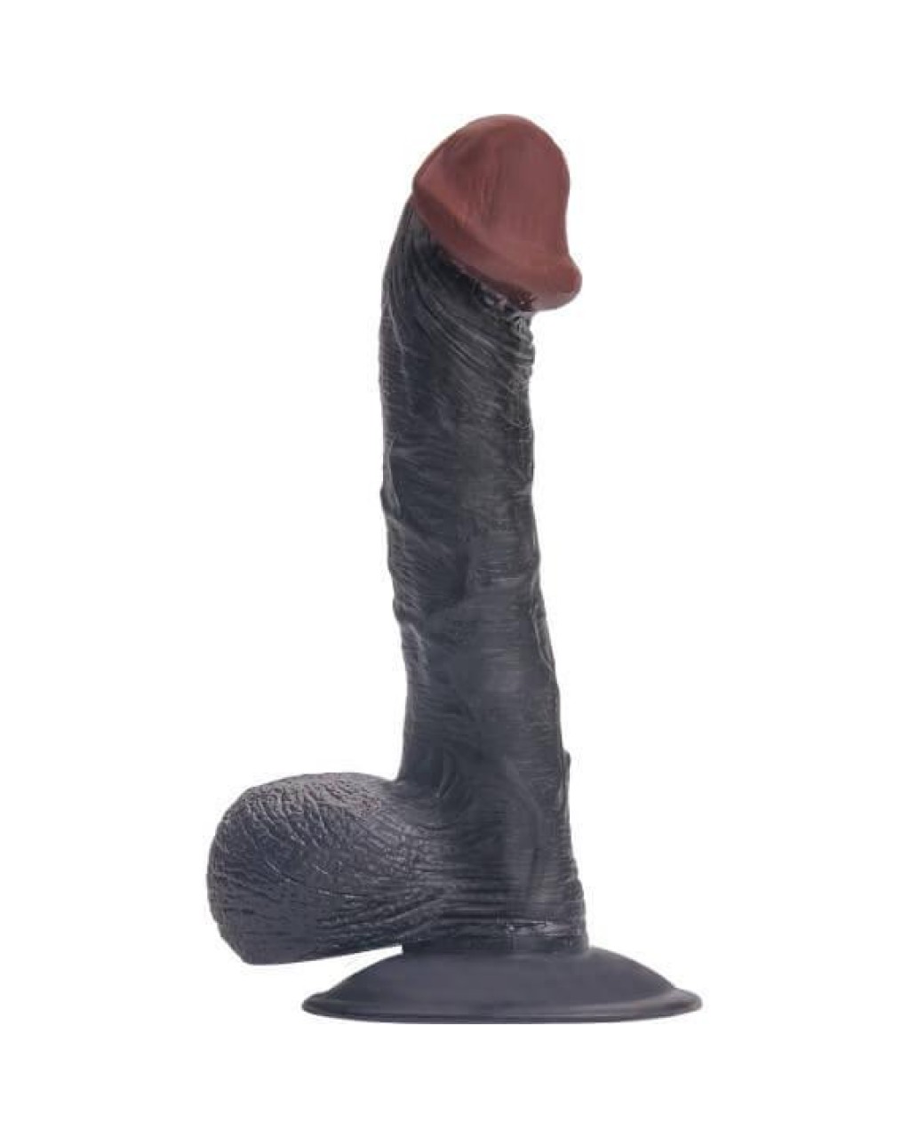 Realistik Penis Vantuzlu Damarlı Zenci 22.5 cm