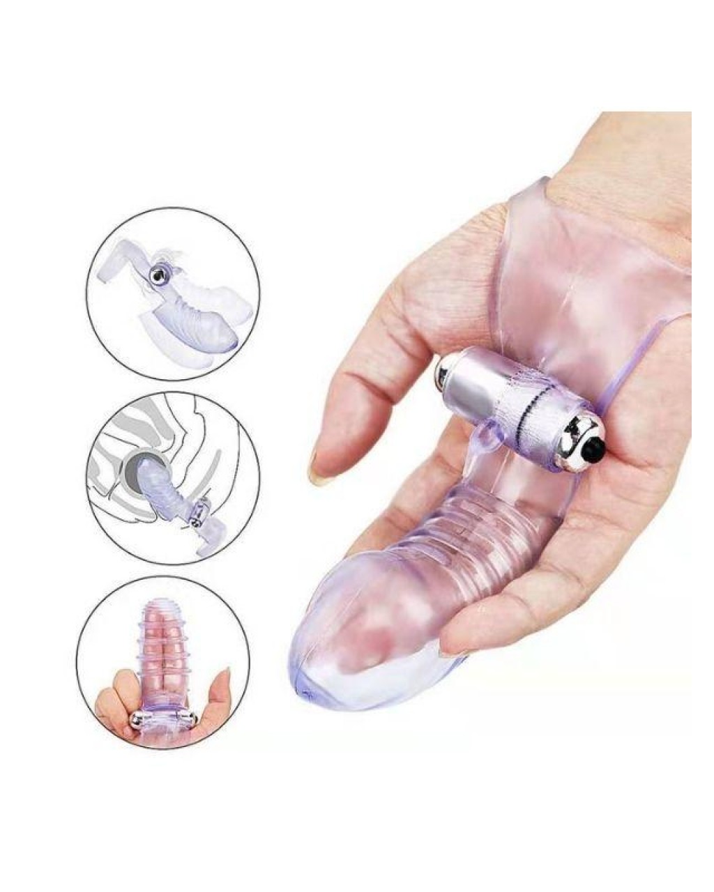 Parmak Kılıfı Vibratörlü