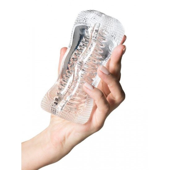 Şeffaf Lingam Masturbator Asha 14 cm