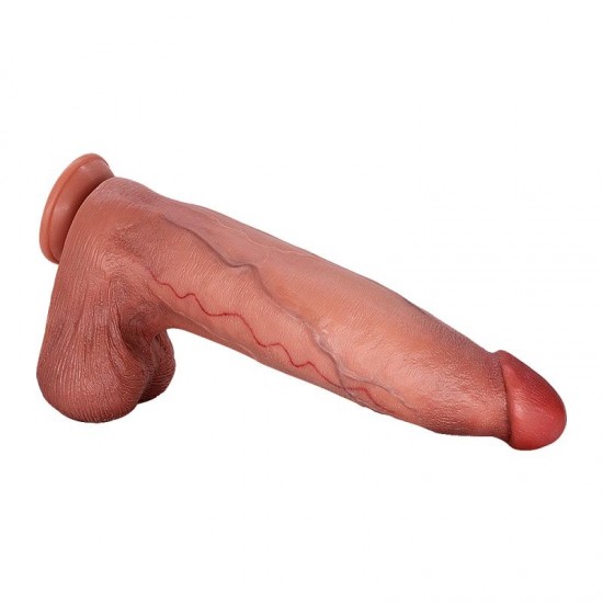 33 cm Boy Kullanılabilir Uzunluk 25 cm Penis Vibratör
