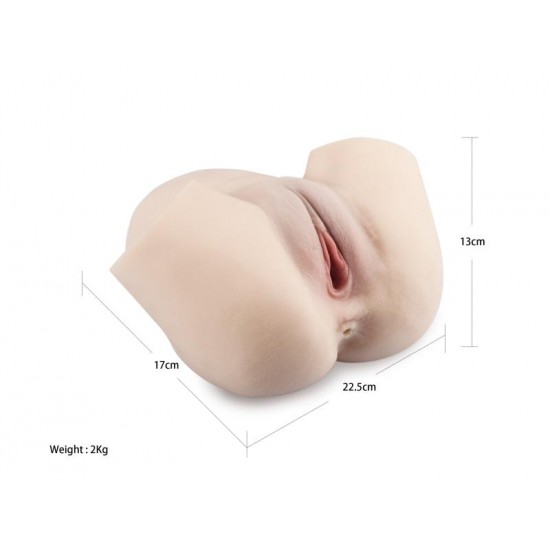 Vibrasyonlu Yarım Kalça Masurbatör 2 kg Vibrasyonlu Yarım Kalça Masurbatör 2 kg