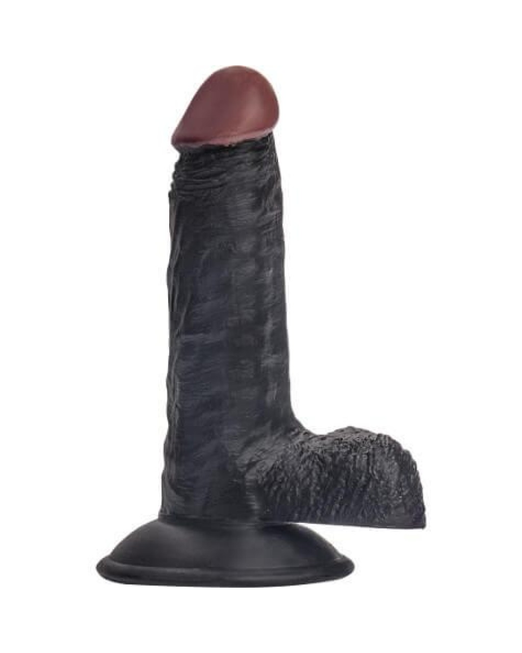 Realistik Penis Vantuzlu Damarlı Zenci 17.5cm