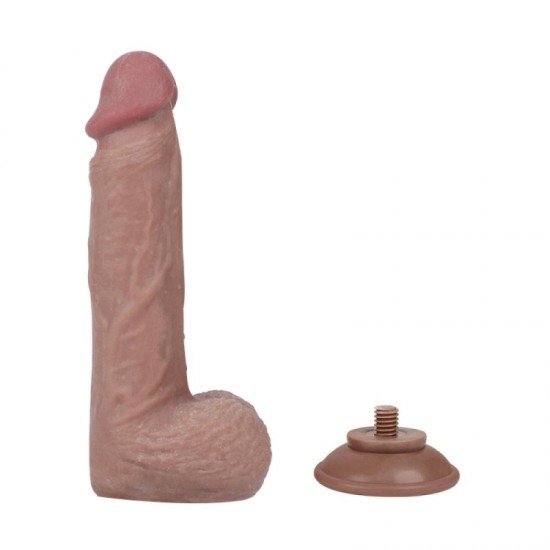 20cm Çift Katmanlı,Derili ve Kıkırdaklı Bükülebilir Penis